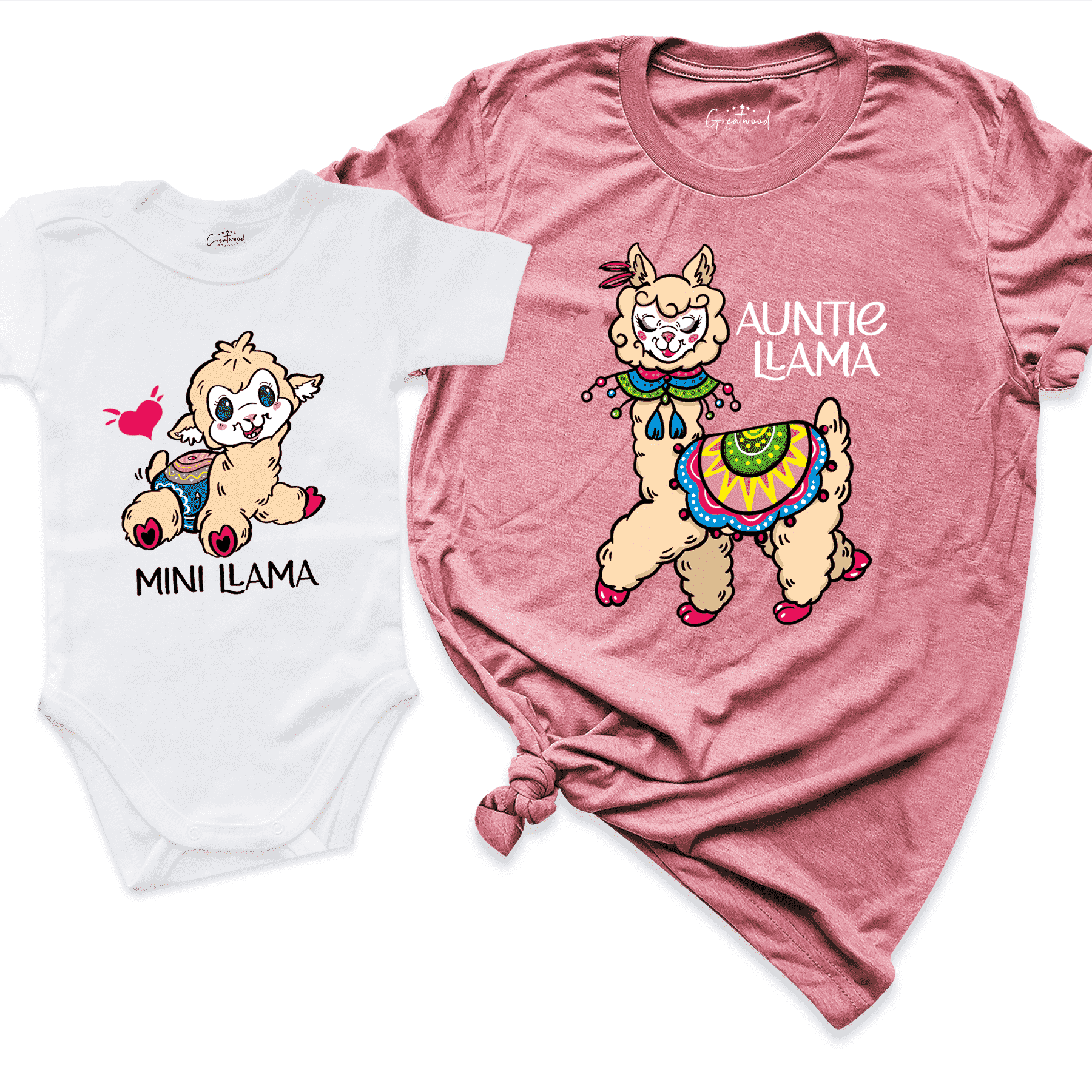 Mimi-Auntie & Mini Shirt Mauve - Greatwood Boutique 