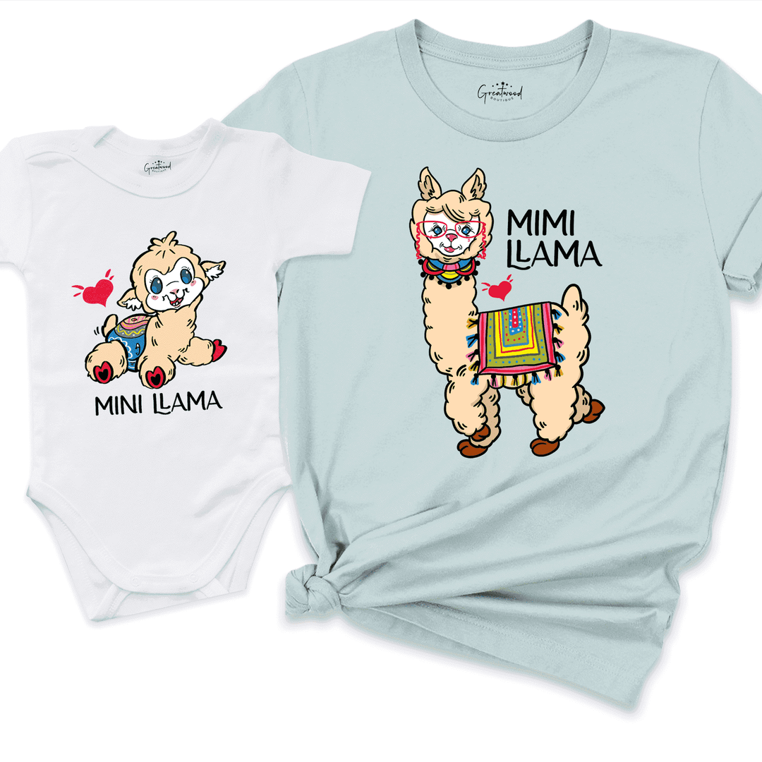 Mimi-Auntie & Mini Shirt Blue - Greatwood Boutique 