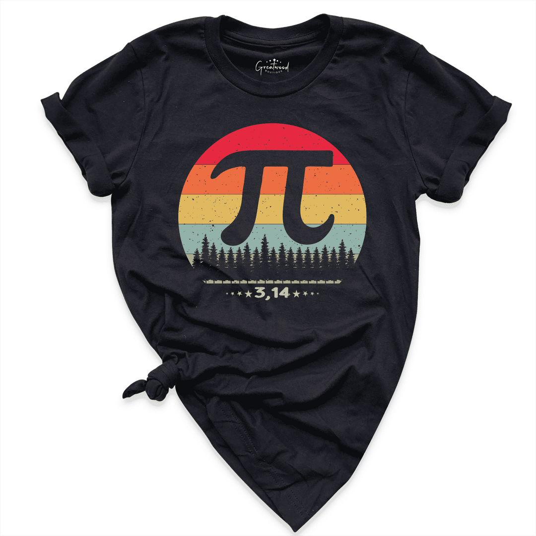 Pi Symbol Shirt Black - Greatwood Boutique