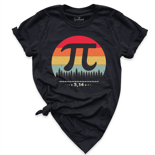 Pi Symbol Shirt Black - Greatwood Boutique
