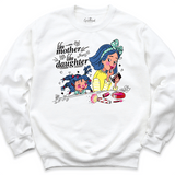 Like Mother Like Daughter Sweatshirt White - Greatwood Boutique