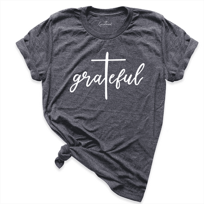 Grateful Christian Shirt D.Grey - Greatwood Boutique