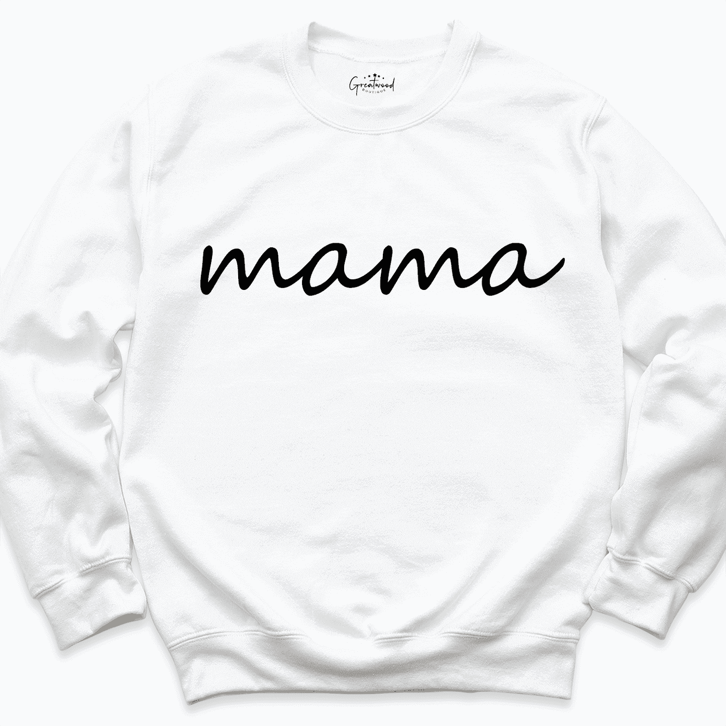 New Mama Sweatshirt White - Greatwood Boutique