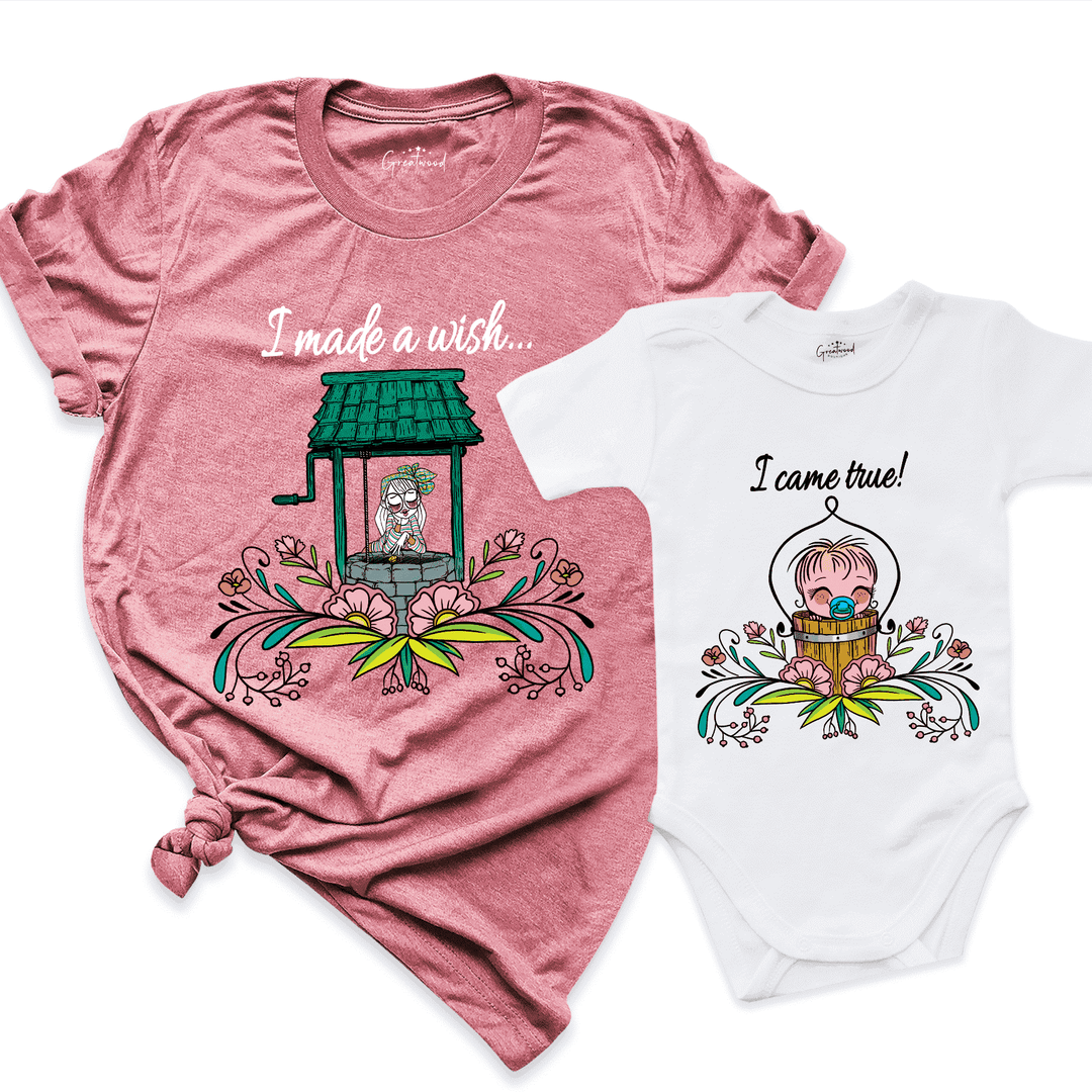 Mother's Day Baby Matching Shirt Mauve - Greatwood Boutique