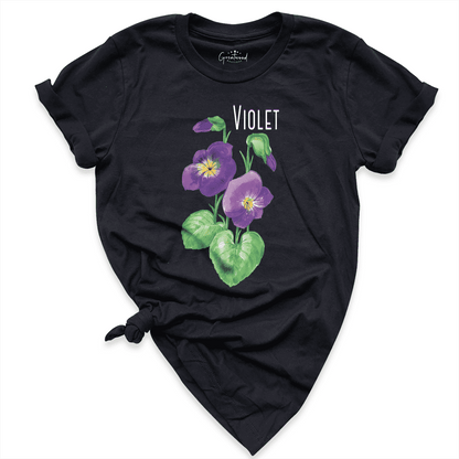 Violet Shirt Black - Greatwood Boutique