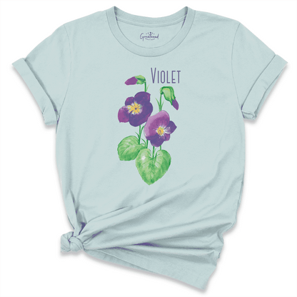 Violet Shirt Blue - Greatwood Boutique