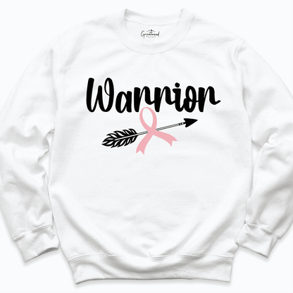 Warrior Sweatshirt White - Greatwood Boutique