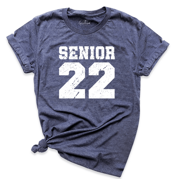 Senior 22 Shirt Navy - Greatwood Boutique