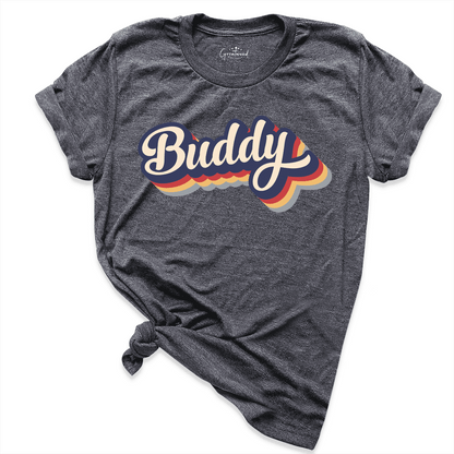 Retro Buddy Shirt D.Grey - Greatwood Boutique
