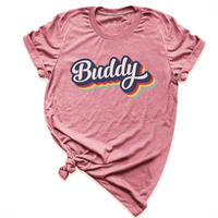 Retro Buddy Shirt Mauve - Greatwood Boutique