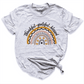 Thankful & Grateful & Blessed Rainbow Shirt