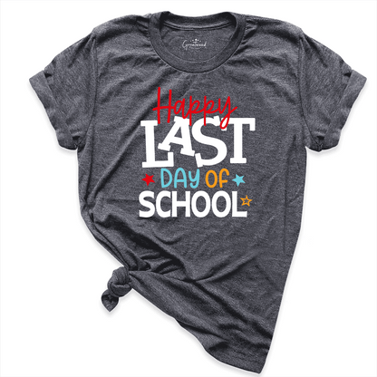 Last Day of School Shirt D.Grey - Greatwood Boutique