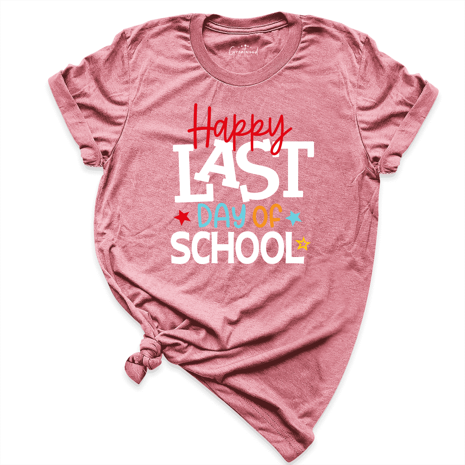 Last Day of School Shirt Mauve - Greatwood Boutique