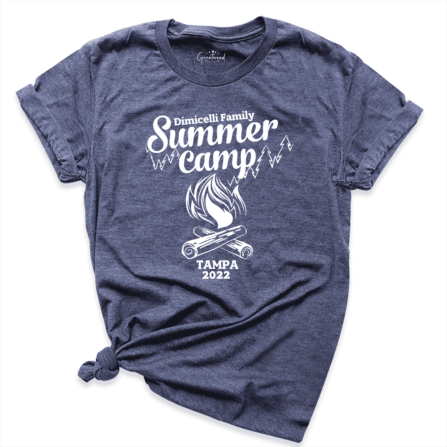 Summer Camp Shirt Navy - Greatwood Boutique