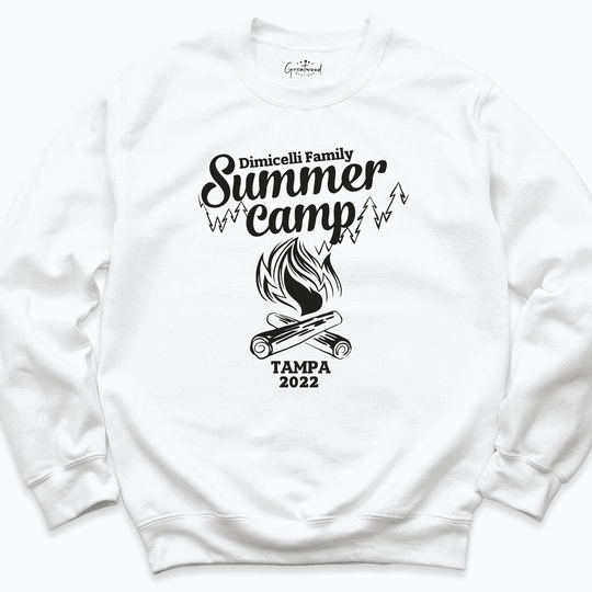 Summer Camp Sweatshirt White - Greatwood Boutique