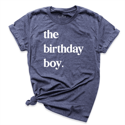 The Birthday Boy Shirt Navy - Greatwood Boutique