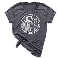 Desert Vibes Shirt D.Grey - Greatwood Boutique