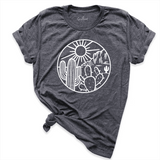 Desert Vibes Shirt D.Grey - Greatwood Boutique