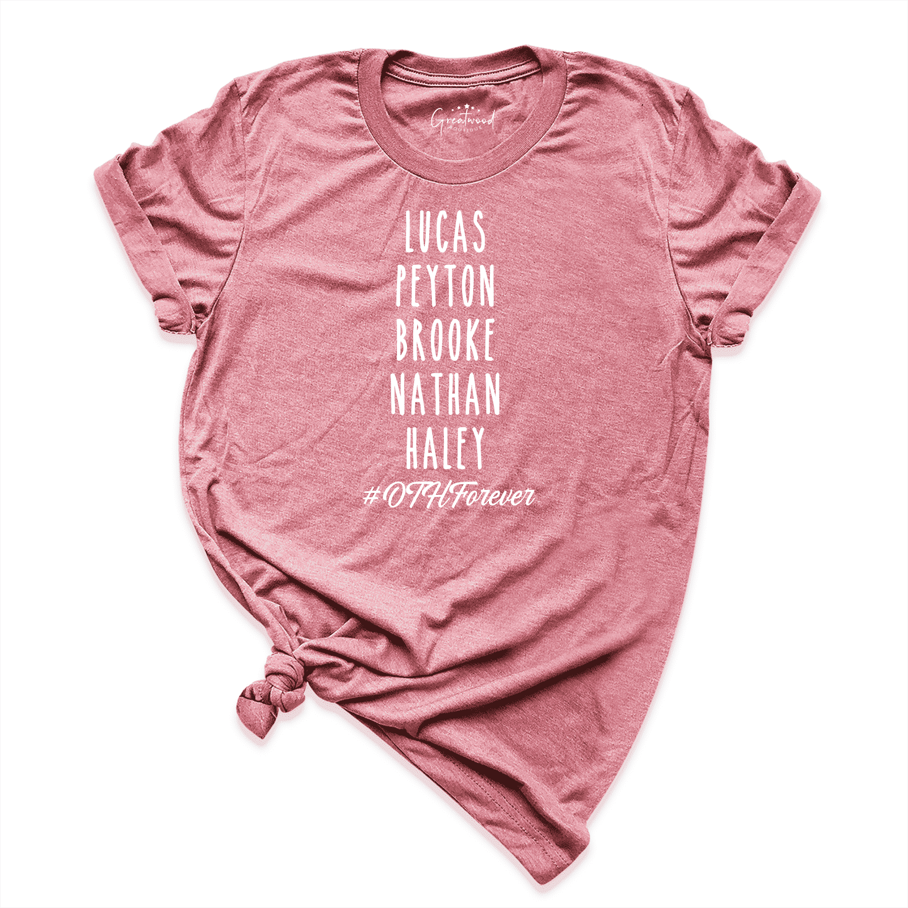 Lucas Nathan Haley Brooke Peyton Shirt Mauve - Greatwood Boutique