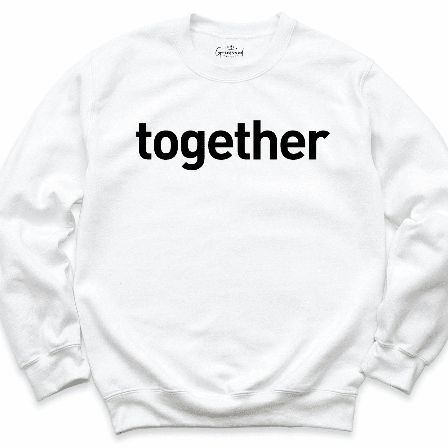Together Sweatshirt White - Greatwood Boutique