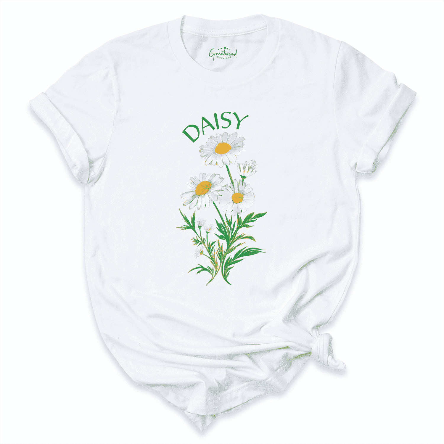 April Birth Flower Sweatshirt White - Greatwood Boutique
