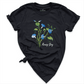 Morning Glory Shirt Black - Greatwood Boutıque