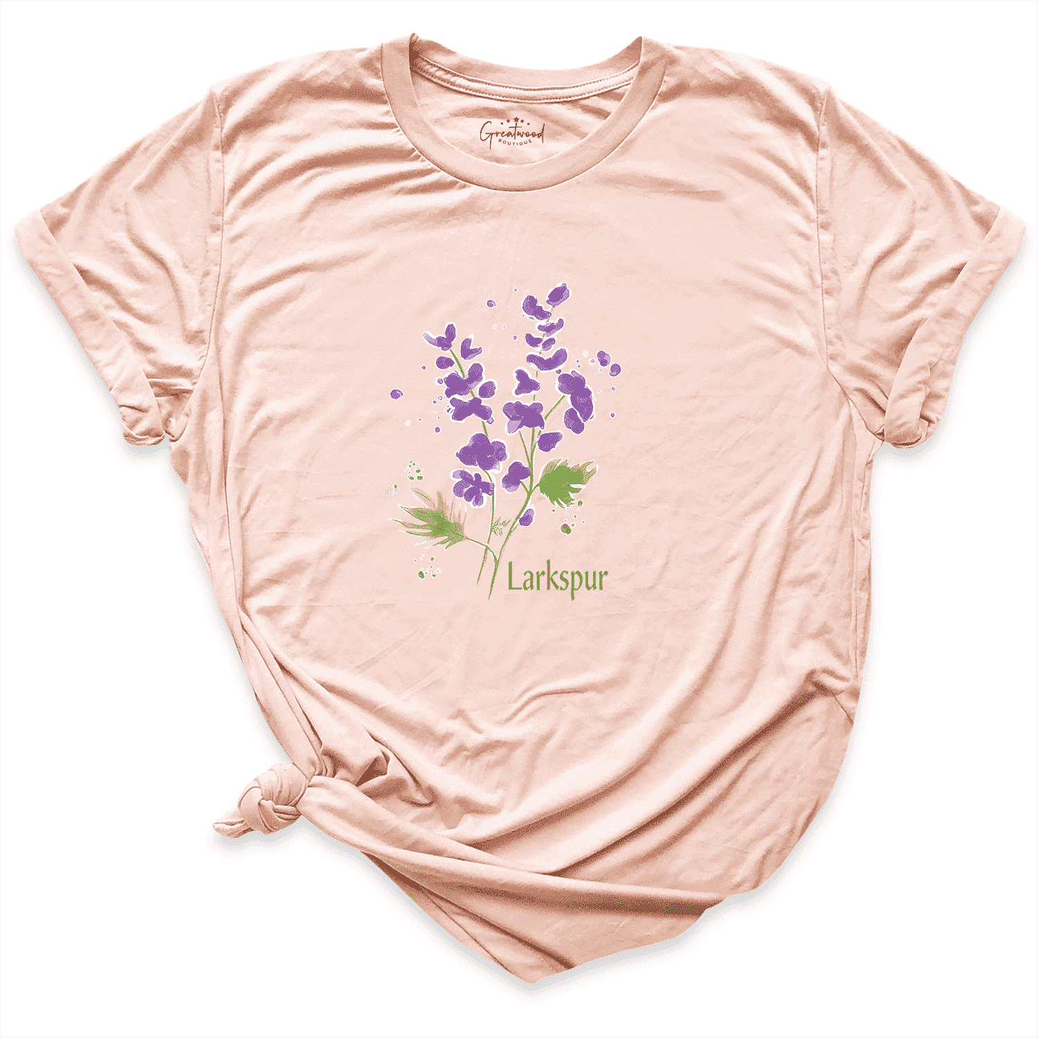 Larkspur Shirt Peach - Greatwood Boutique