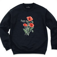 Poppy Sweatshirt Black - Greatwood Boutique