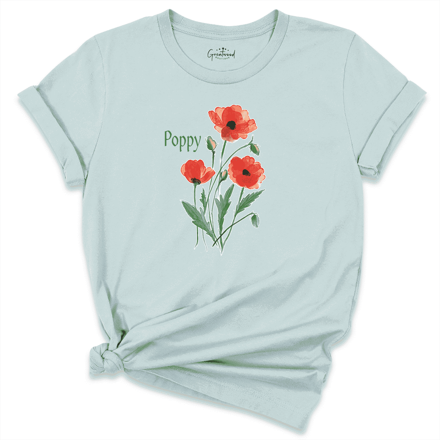 Poppy Shirt Blue - Greatwood Boutique