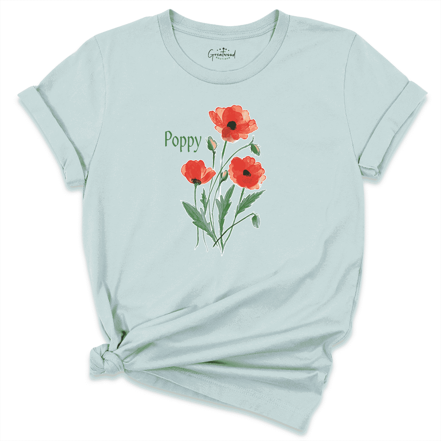 Poppy Shirt Blue - Greatwood Boutique