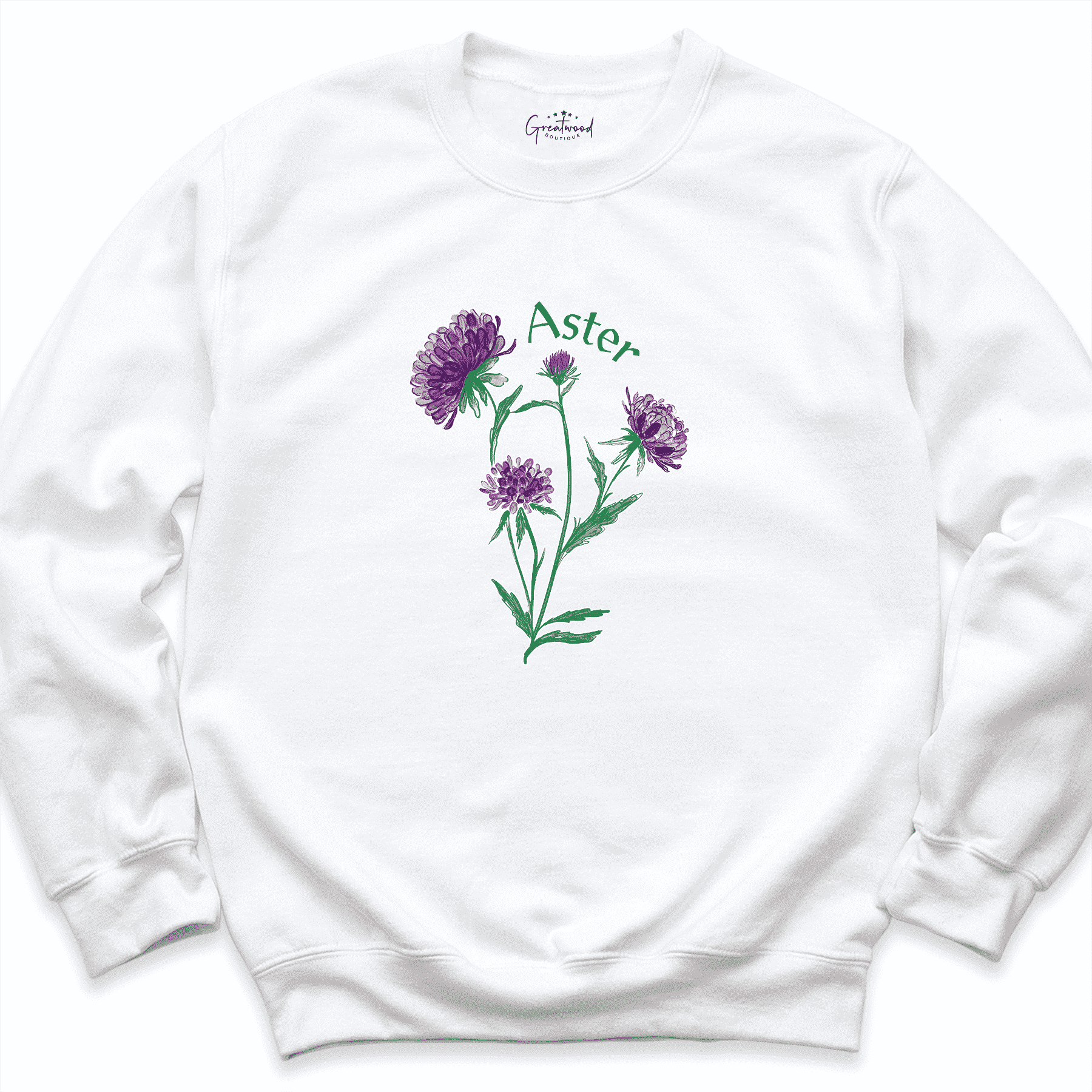 Aster Sweatshirt White - Greatwood Boutique