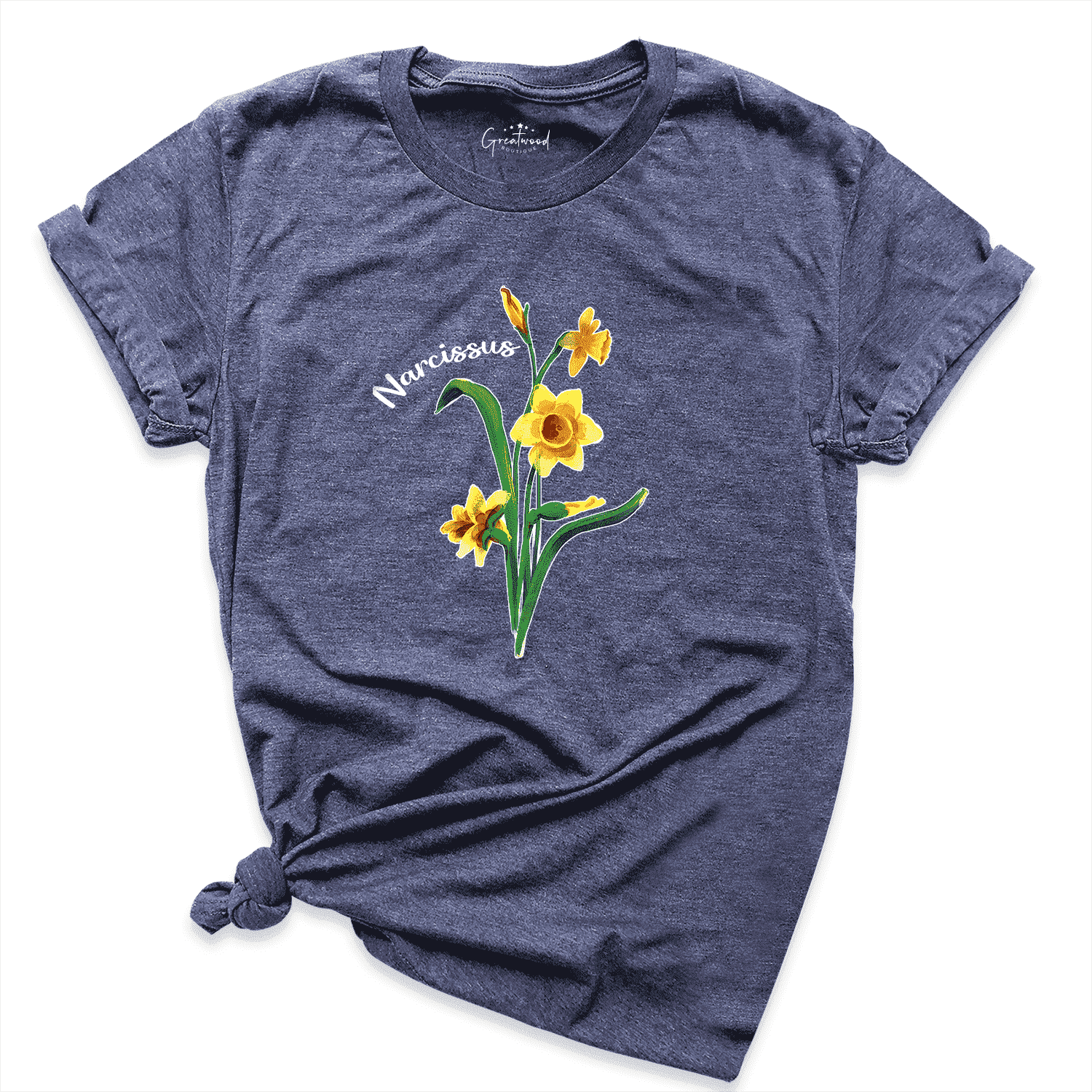 Narcissus Shirt Navy - Greatwood Boutique
