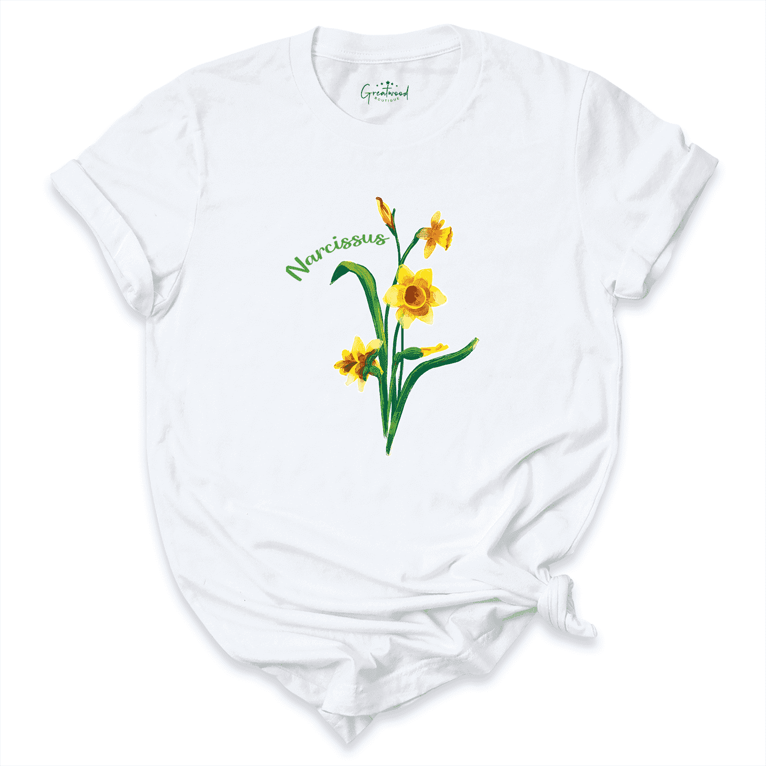 Narcissus Shirt White - Greatwood Boutique