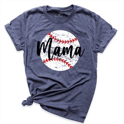 Baseball Mom Shirt Navy - Greatwood Boutique