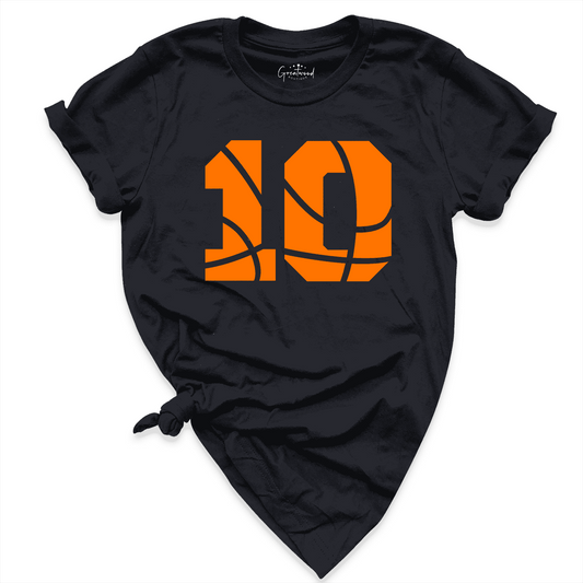 Custom Basketball Number Shirt Black - Greatwood Boutique