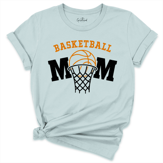 Basketball Mom Shirt Blue - Greatwood Boutique