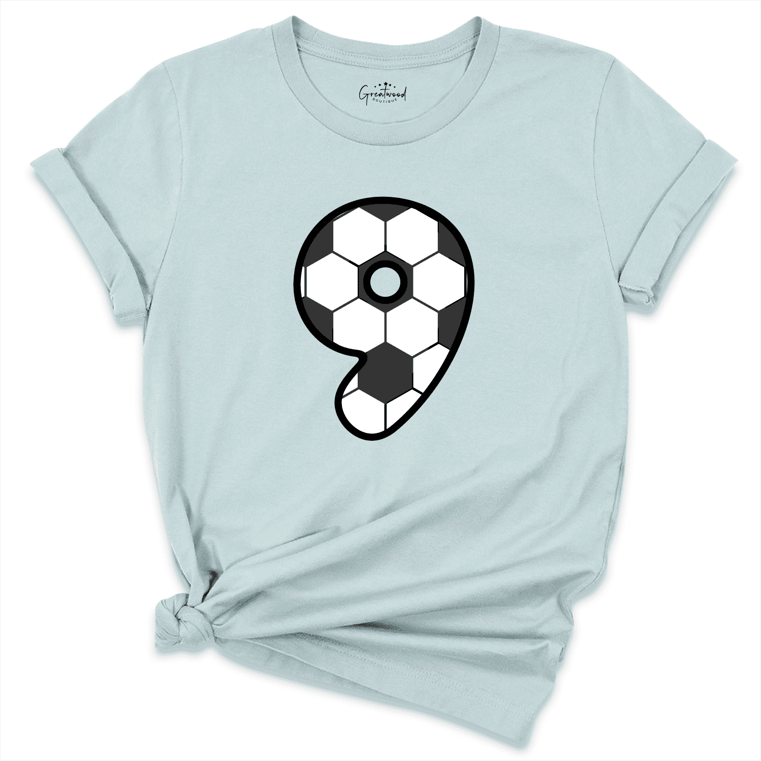 Soccer Shirt Blue - Greatwood Boutique