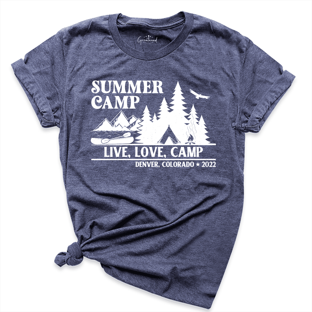 Custom Vacation Shirt Navy - Greatwood Boutique