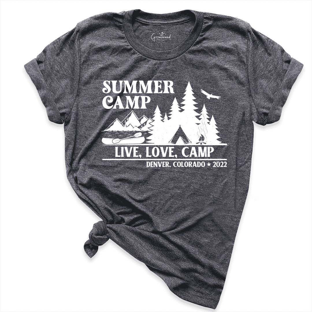 Custom Vacation Shirt D.Grey - Greatwood Boutique