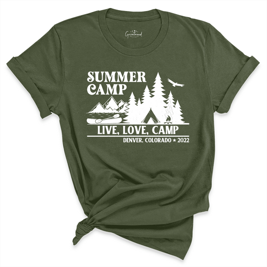 Custom Vacation Shirt Green - Greatwood Boutique