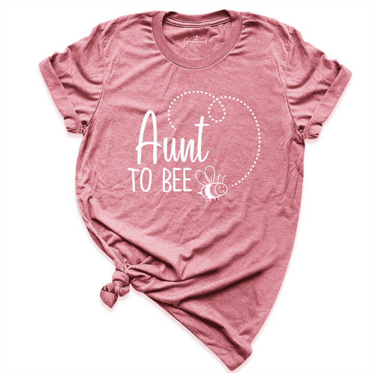 Aunt To Bee Shirt Mauve - Greatwood Boutique