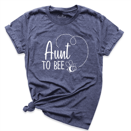 Aunt To Bee Shirt Navy - Greatwood Boutique