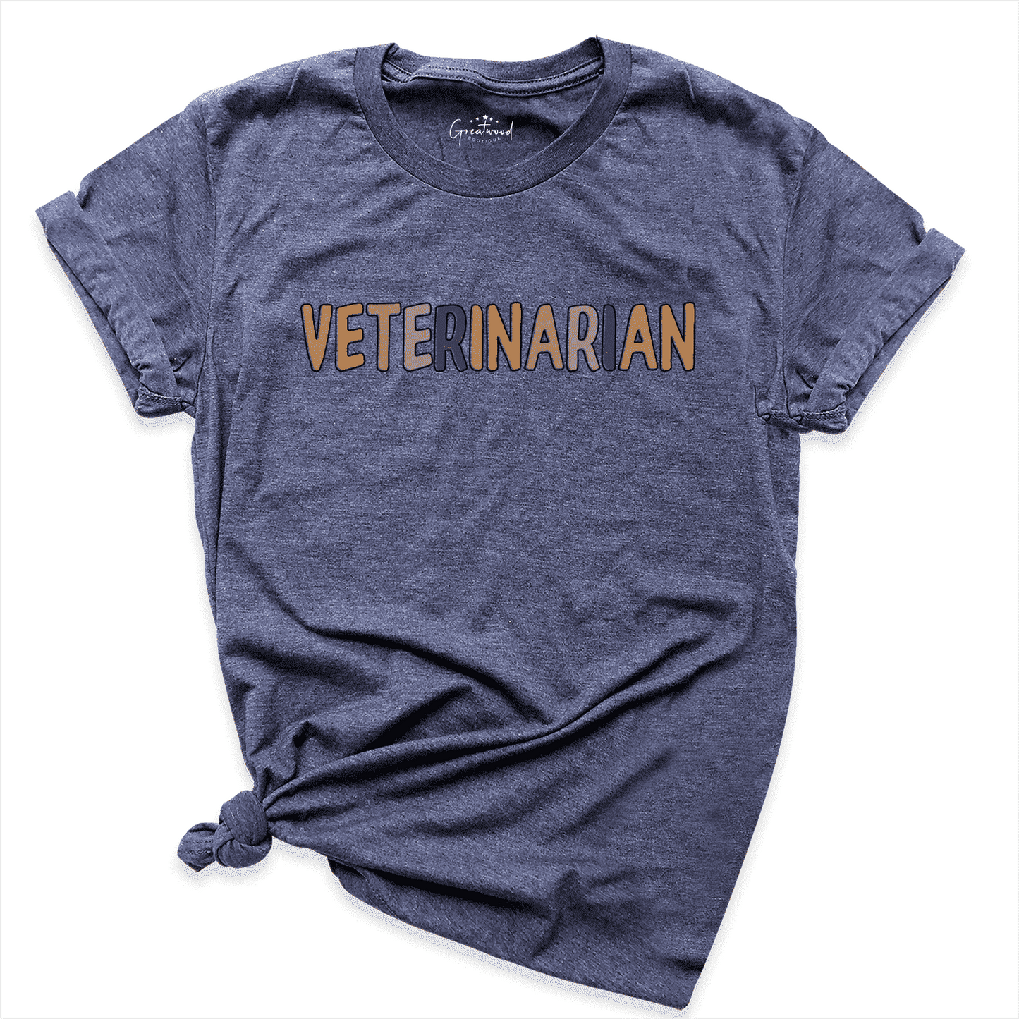 Veterinarian Shirt Navy - Greatwood Boutique