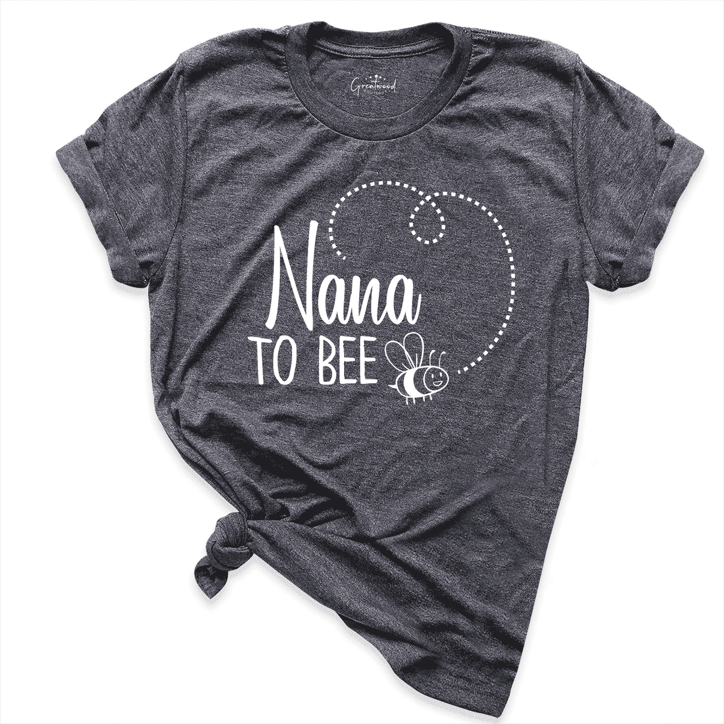 Nana To Bee Shirt D.Grey - Greatwood Boutique