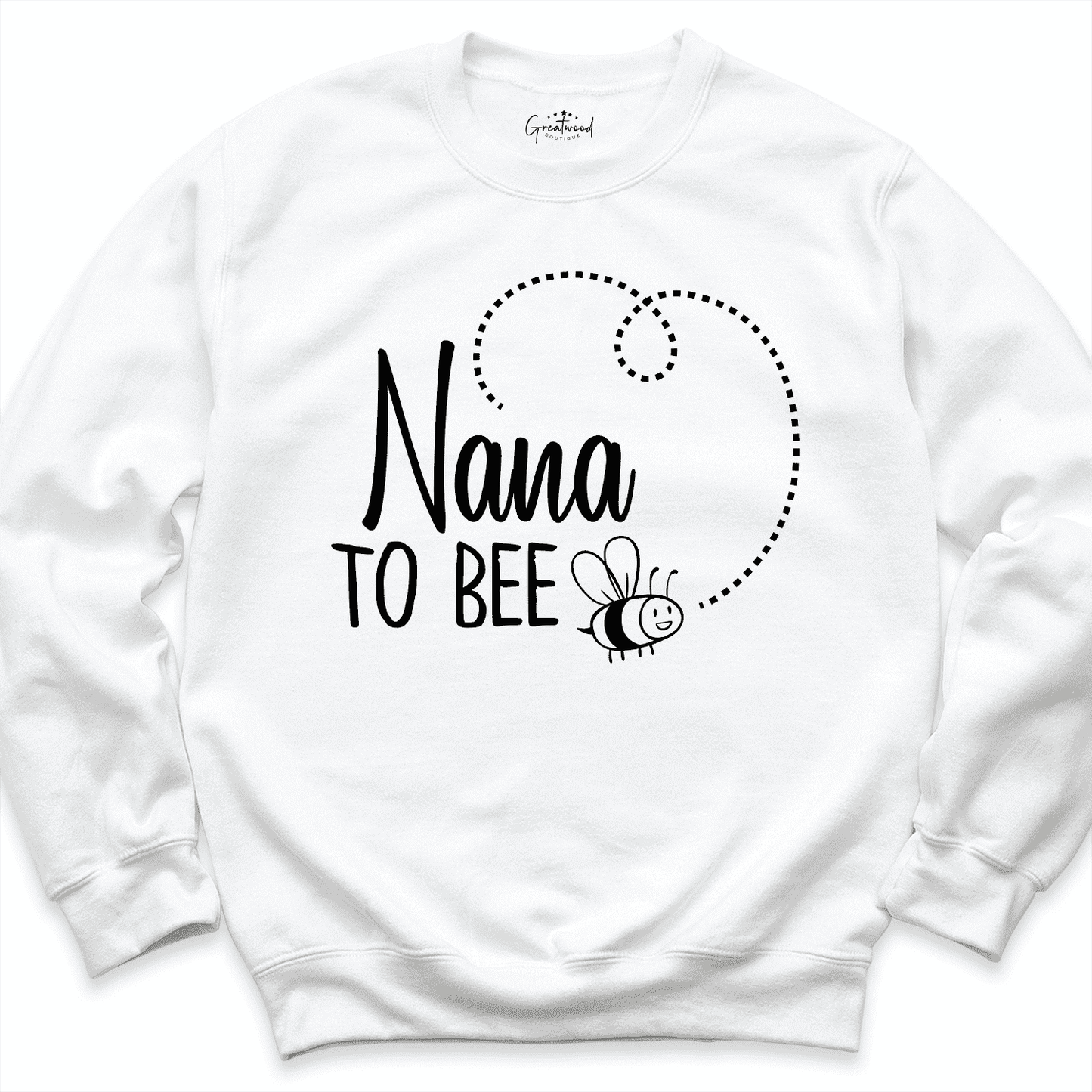 Nana To Bee Shirt White - Greatwood Boutique