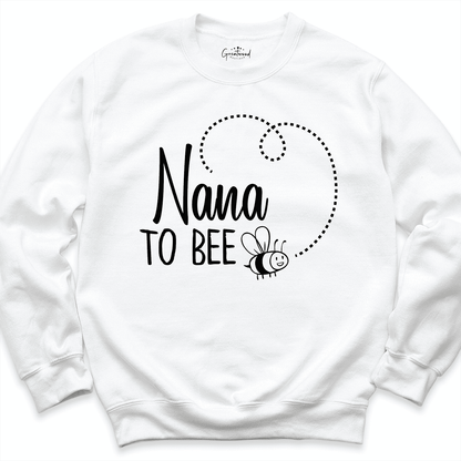 Nana To Bee Shirt White - Greatwood Boutique