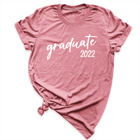 2022 Graduate Shirt Mauve - Greatwood Boutique