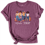 Girls Trip Shirt Maroon - Greatwood Boutique