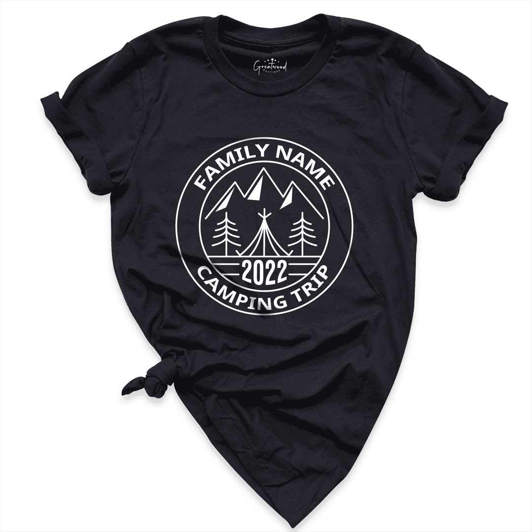 Custom 2022 Camping Shirt Black - Greatwood Boutique