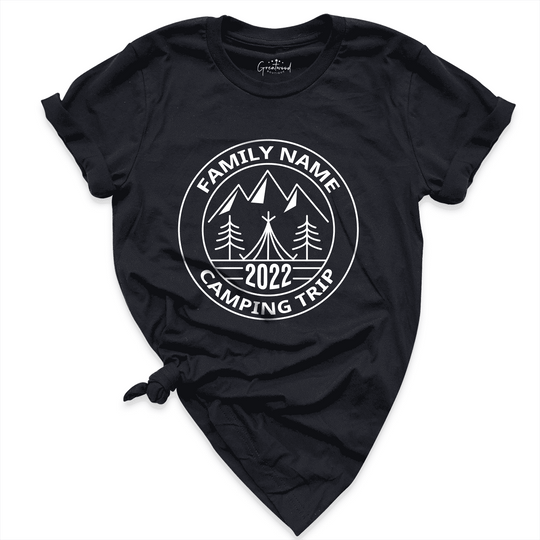 Custom 2022 Camping Shirt Black - Greatwood Boutique